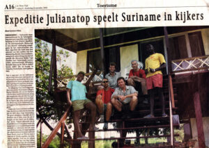 Krantenartikel Lokale Media Suriname Julianatop-lokale-media